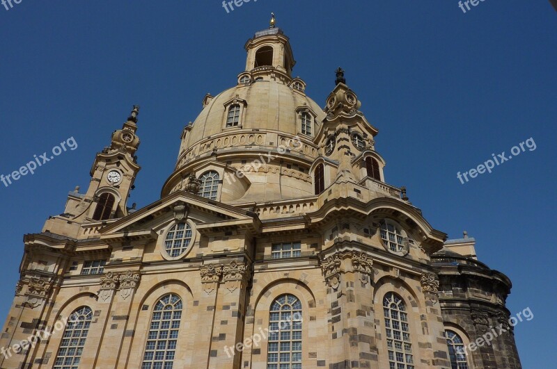 Dresden Frauenkirche Saxony Landmark Germany