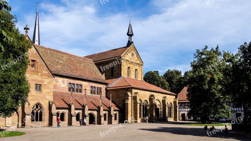 Monastery Maulbronn Architecture Germany Monastery Front