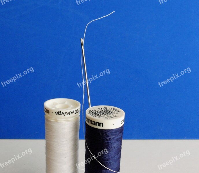 Needle Thread Needle And Thread Sew Hand Labor