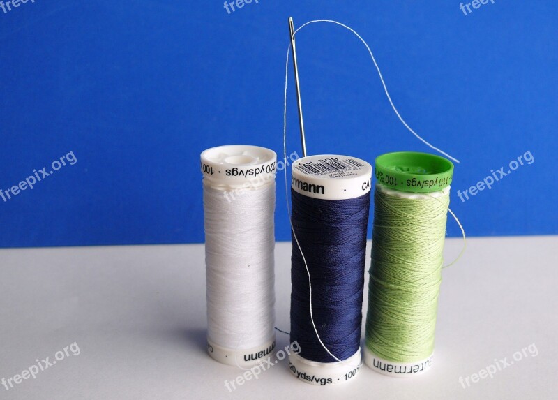 Needle Thread Sew Yarn Hand Labor