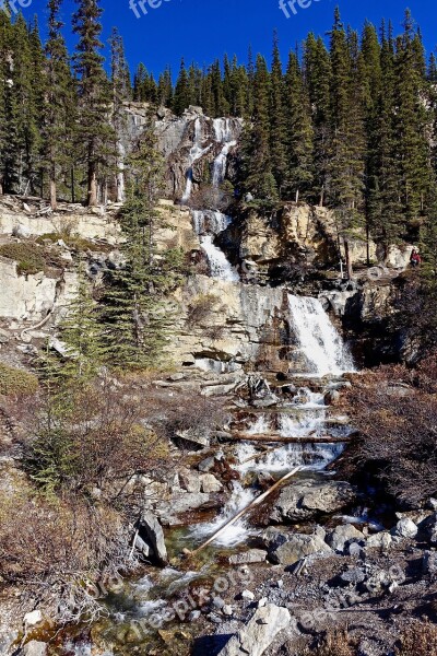 Waterfall Cascades Stream Environment Natural