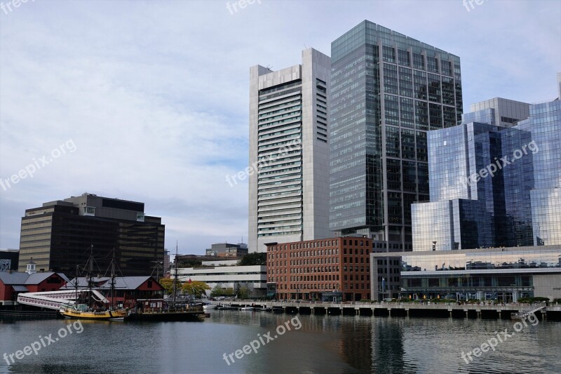 Boston Usa Building City America