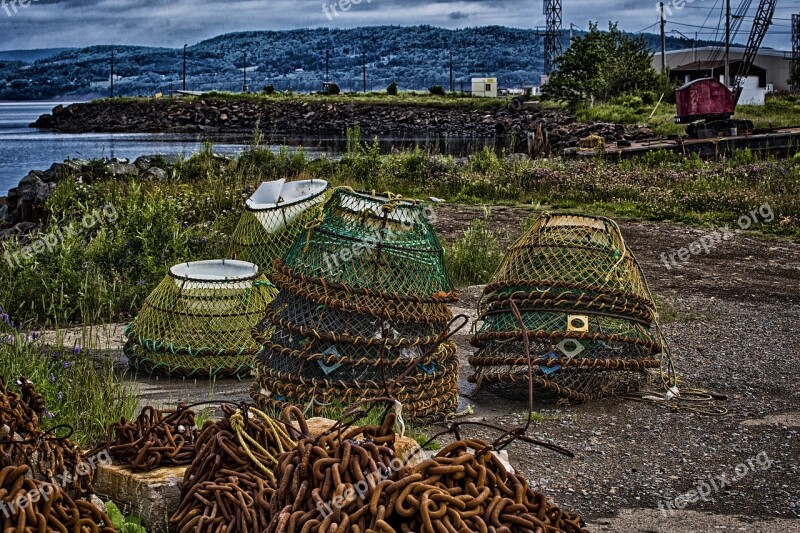 Basket Cage Fishing Free Photos