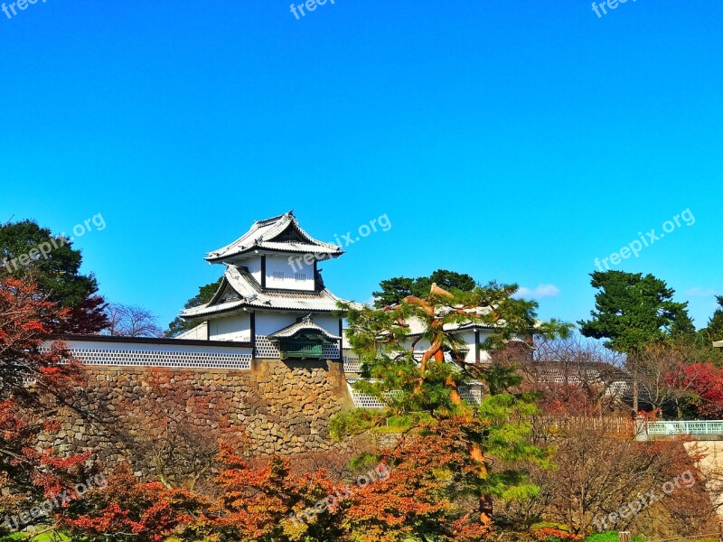 Japan Landscape Kenrokuen Park Jin Ze Ishikawa