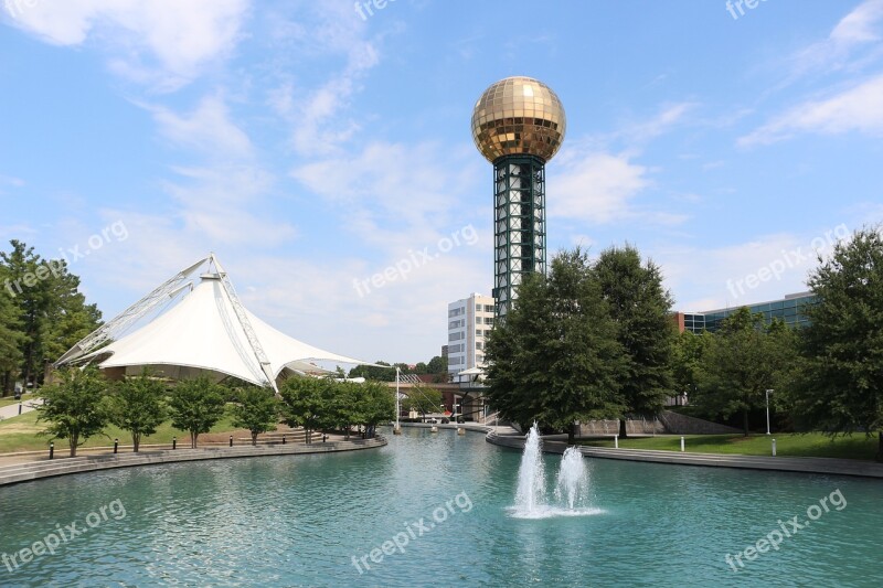 Tower Knoxville Park Tennessee Landmark