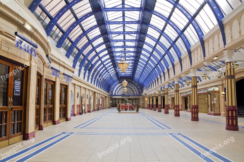 Winter Gardens Arcade Arches Pattern Design