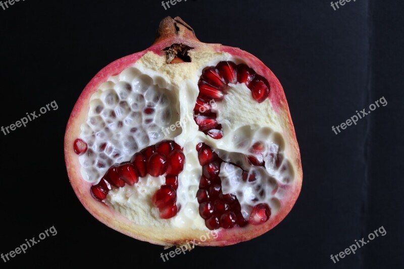 Pomegranate Red Fruit Food Seed