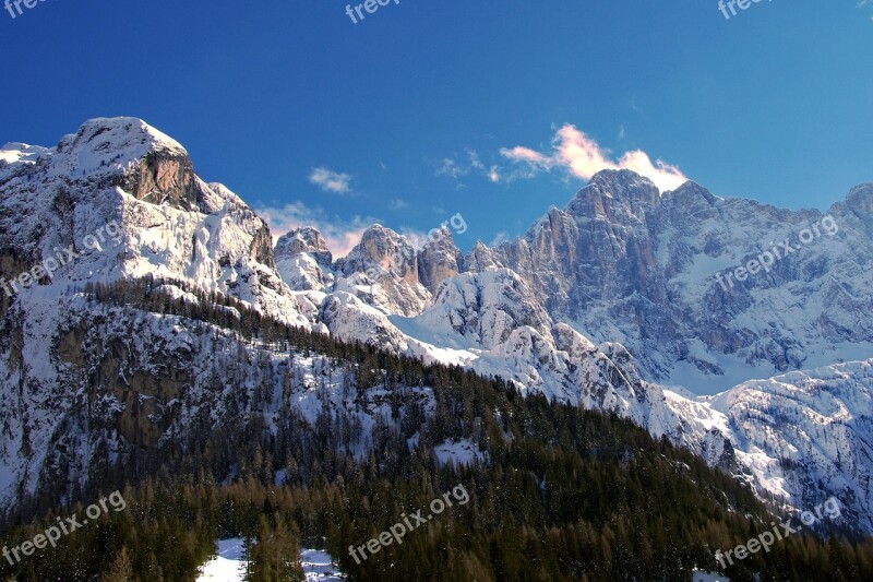 Alleghe Dolomites Monte Civetta Sci Dolomiti Superski