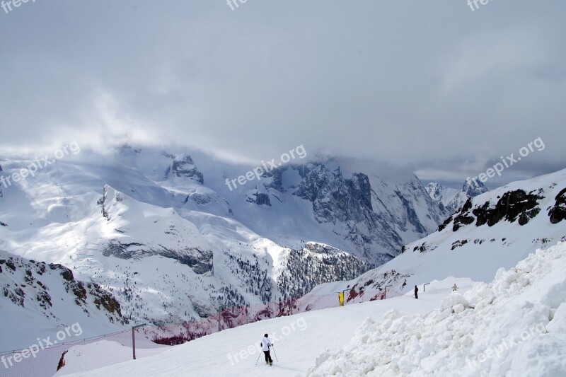 Marmolada Dolomites Veneto Belluno Italy