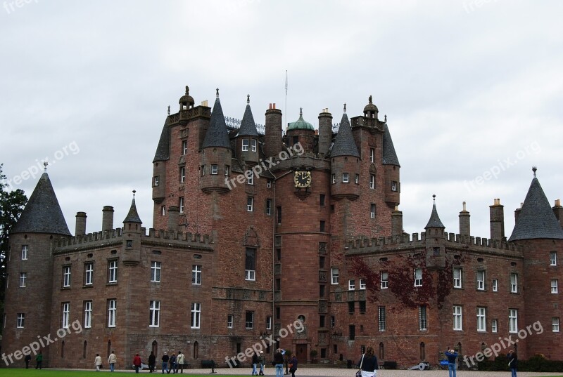 Castle Glamis Scotland Angus United Kingdom