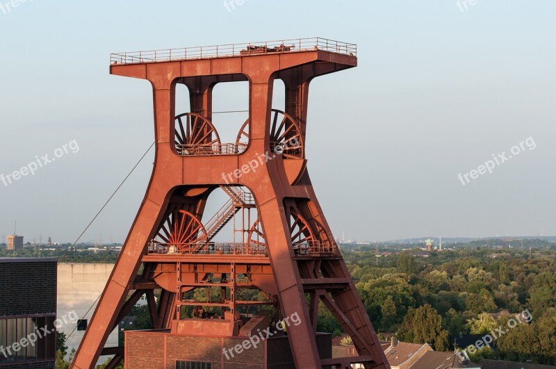 Bill Zollverein Eat Mine Headframe