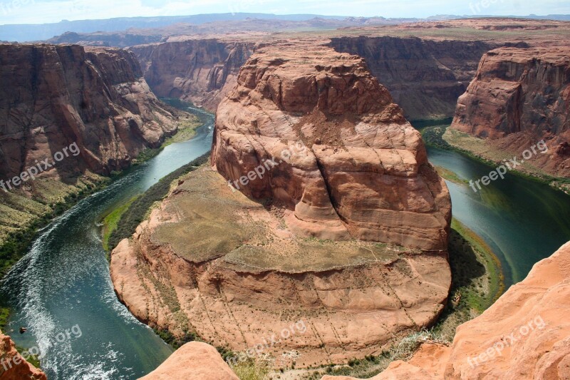 Grand Canyon The Large Arizona Horseshoe Bend United States Of America