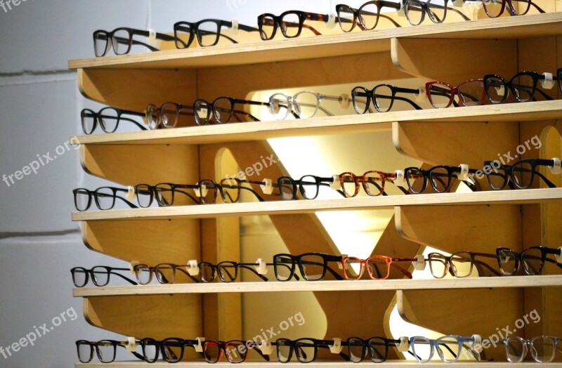 Glasses Store Eyeglass Optomotrist Shop