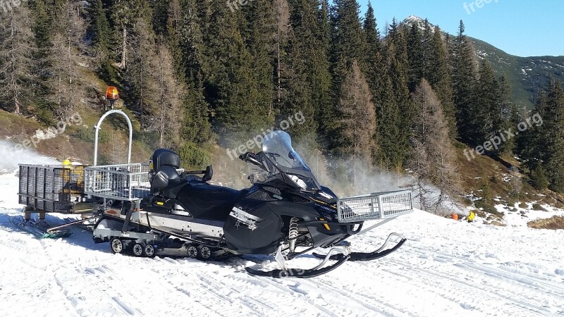 Skidoo Snow Moped Vehicle All-terrain Vehicle