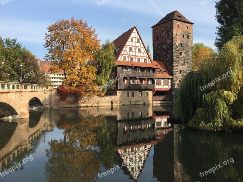 Nuremberg Swiss Francs Middle Ages Historic Center Historically