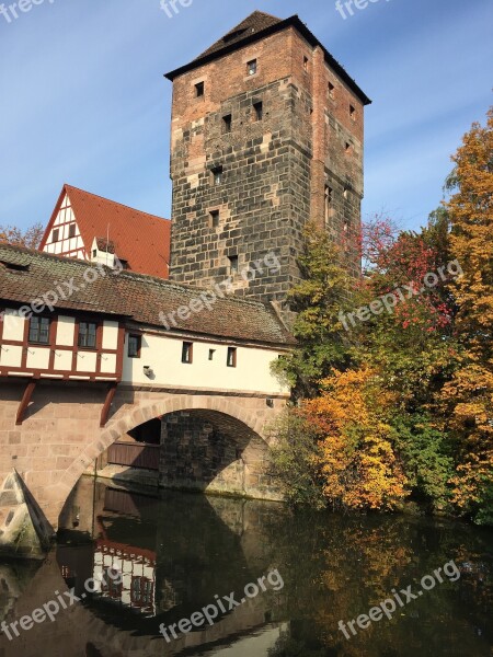 Nuremberg Swiss Francs Middle Ages Historic Center Historically