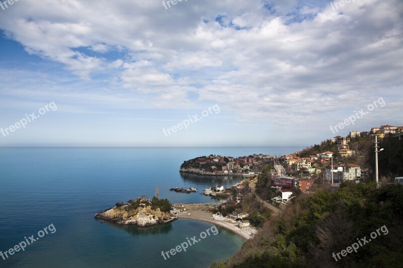 Cloud City Marine Coastline Sky