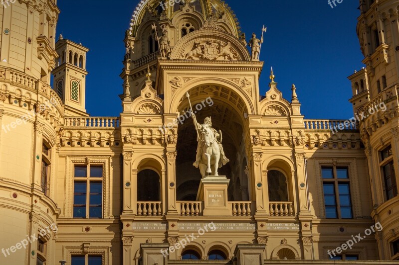 Schwerin Castle Schwerin Castle Architecture Facade