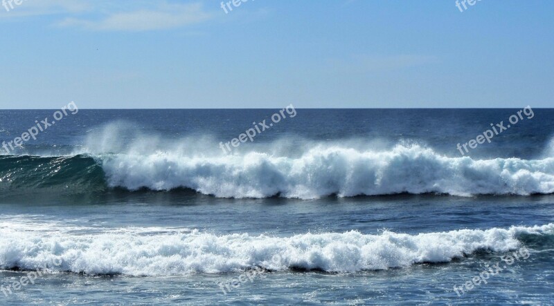 Golf Branding Waves Sea Ocean