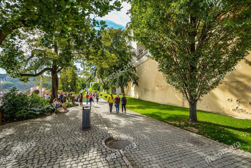 Prague Castle Road Cobblestone Leisure