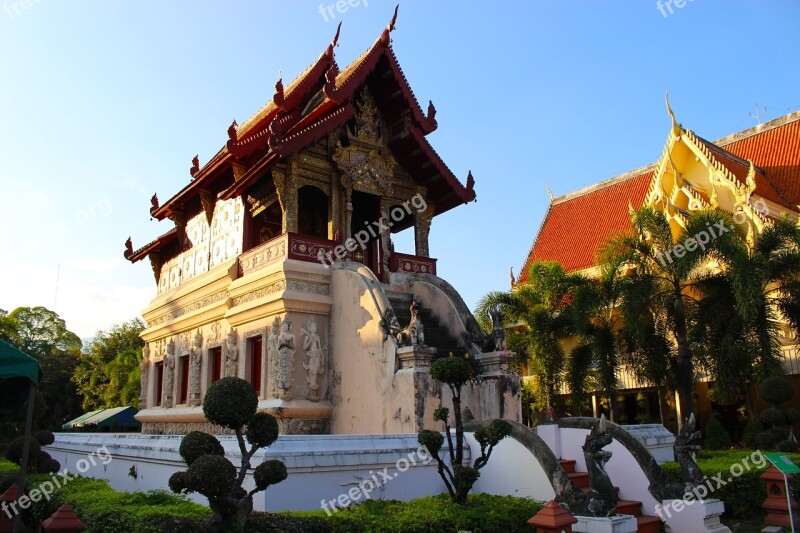 Temple Thailand Asia Travel Religion