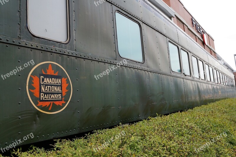 Train Canada Railway Novo Scotia Halifax