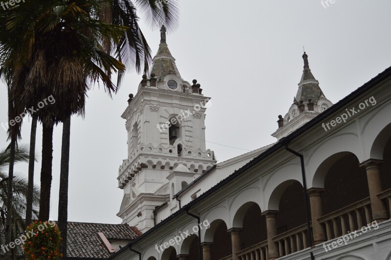 Church San Francisco Quito Backyard Free Photos