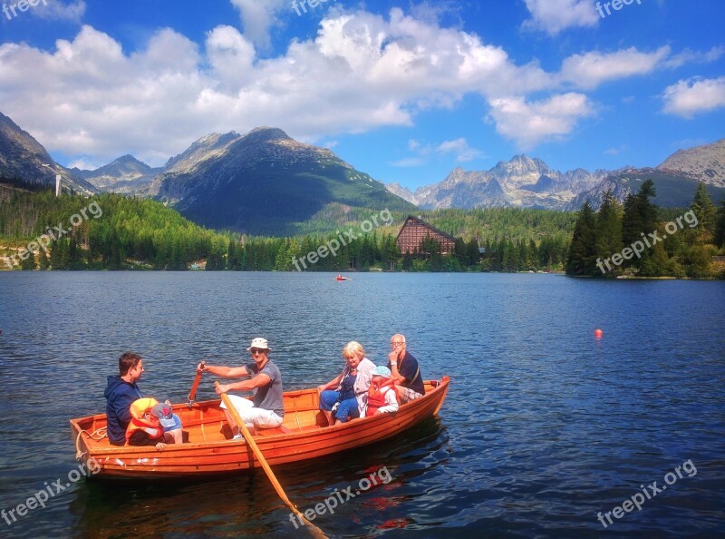 Slovakia Landscape Lake Colorful Water