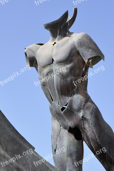 Body Sculpture Almunecar Statue Free Photos