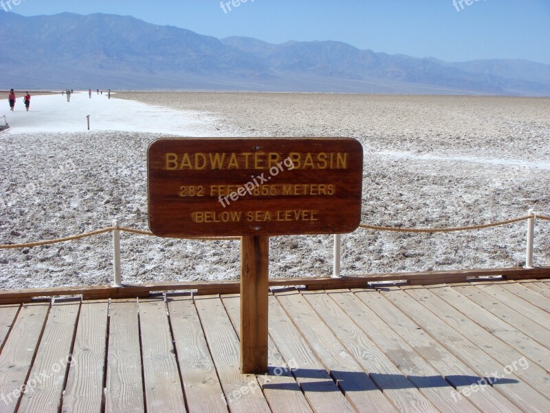 Bath Water Basin Basin Endorheic Basin Closed Basin Death Valley