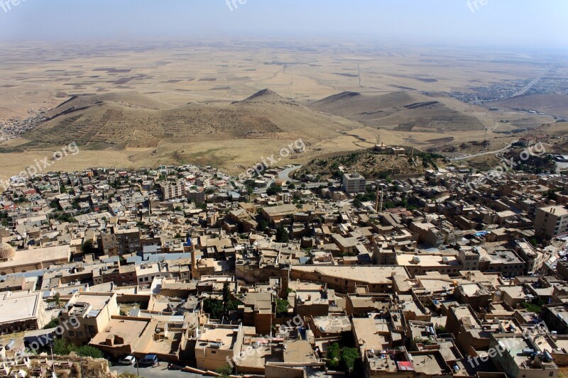 City Mardin Mesopotamia On Turkey