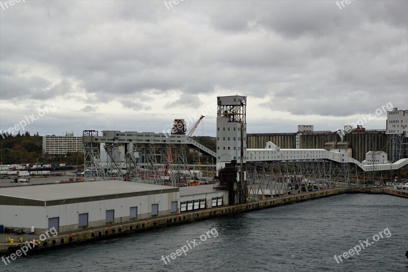 Port Halifax Canada Arhitecture Storm