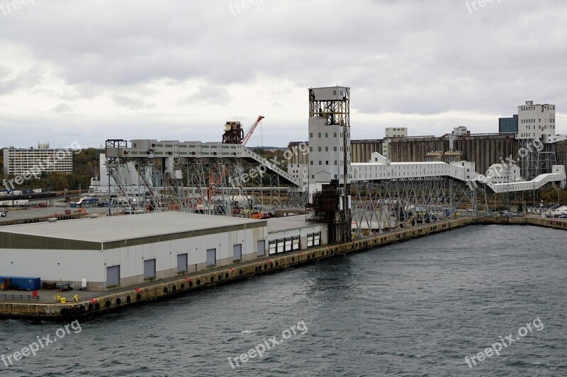 Port Halifax Canada Arhitecture Storm