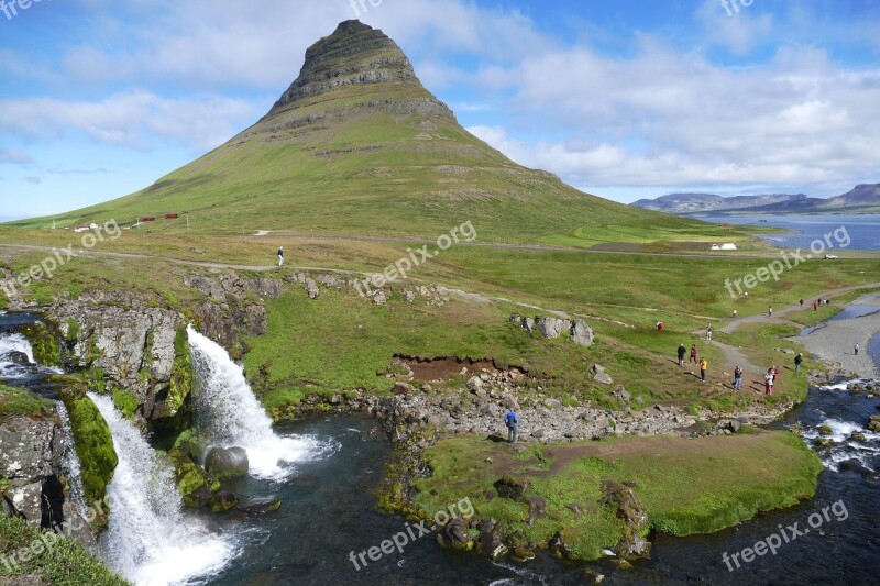 Iceland Snaefellness Snæfellsnes Peninsula Mountain Nature