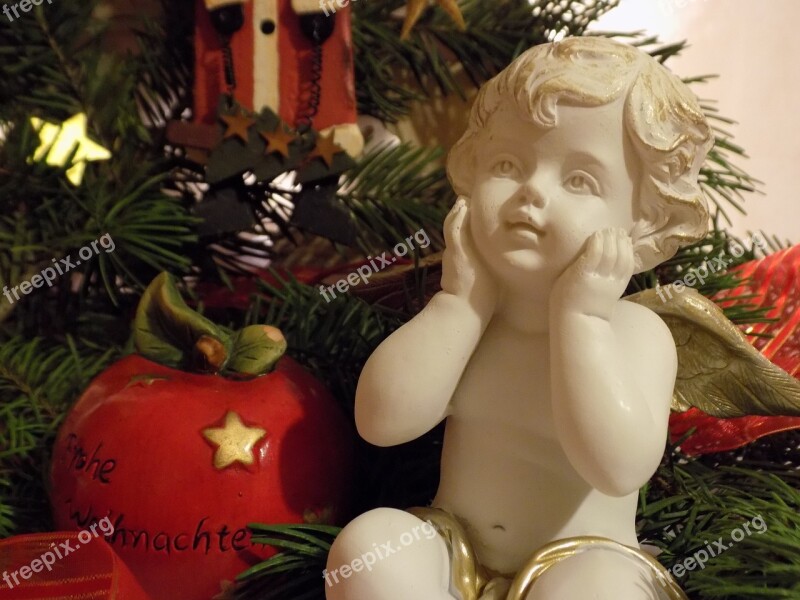 Christmas Angel Christmas Christmas Decoration Advent Apple