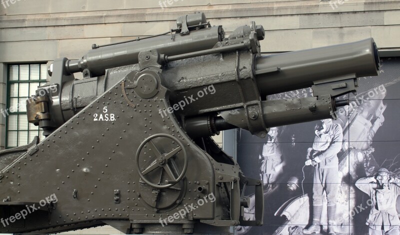 Gun Cannon Weapon War Military