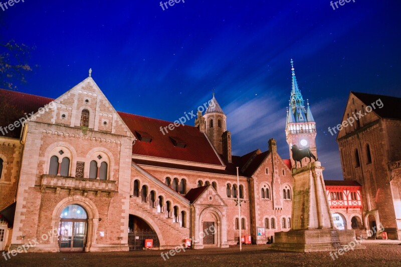 Historic Center Braunschweig Sky Historic Old Town Old Town Market