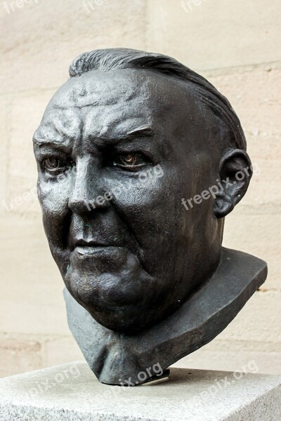 Bust Chancellor Sculpture Policy Monument