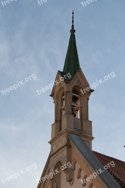 Church Tower Building Tower Budapest Hungary