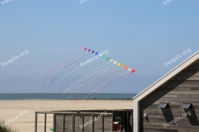 Texel Beach North Sea Dragons Sea