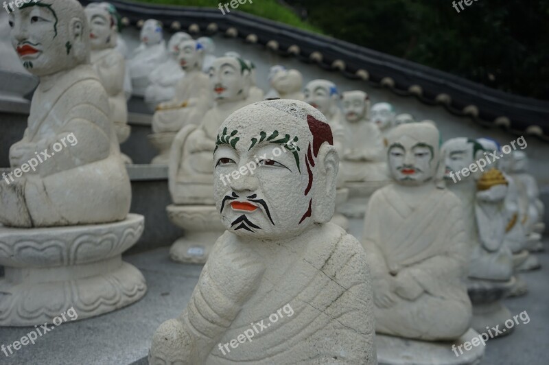 Seokmodo Bomunsa Tourism Statue Buddha