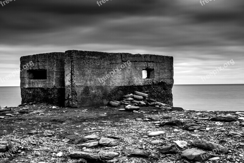 Pill Box World War Two War Pill Box