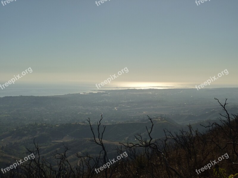 View Viewpoint Landscape Mountain Scenery