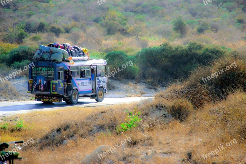 Madagascar Child Malagasy Africa Transport