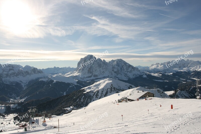 Val Gardena Sassolungo Sassopiatto Altoadige Sudtirol