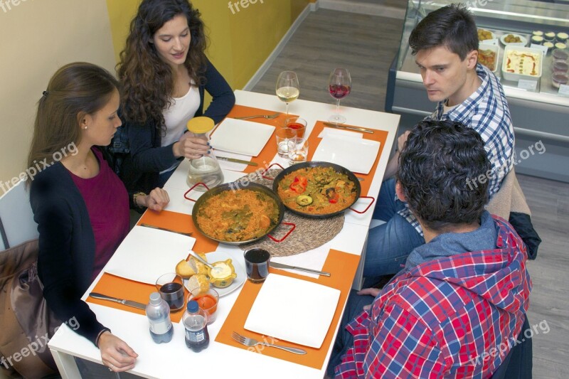 Paella Food Restaurant Franchise Rice