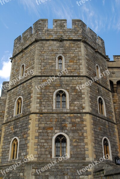 Windsor Castle Lamp Crown England Royal