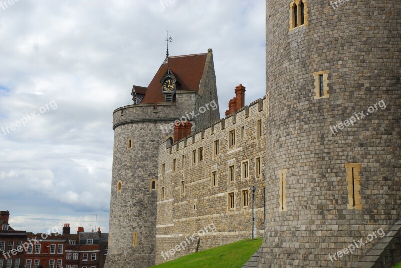 Windsor Castle Lamp Crown England Royal