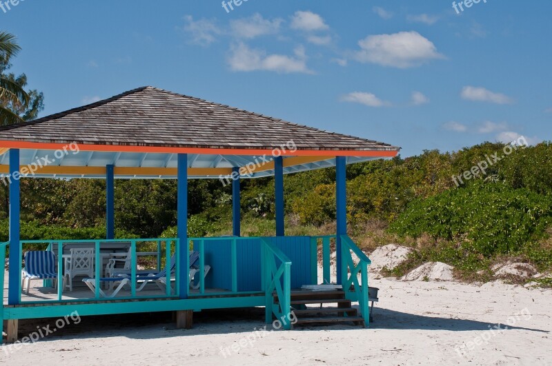 Pavilion Roof Architecture Travel Summer