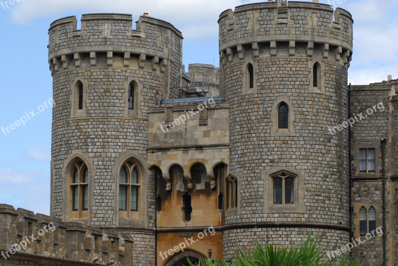 Windsor Castle Lamp Crown England Royal